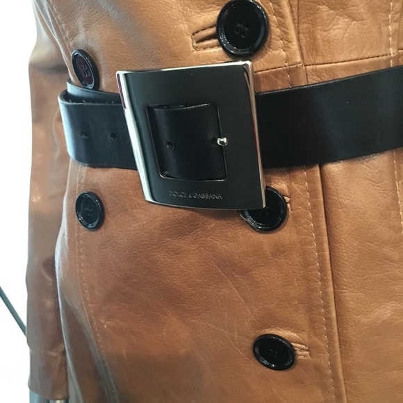 🟡DOLCE & GABANNA Buffalo Leather Jacket